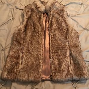 SOLD! Faux fur vest